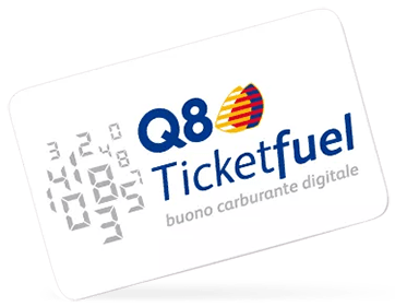 Ticket Fuel Q8